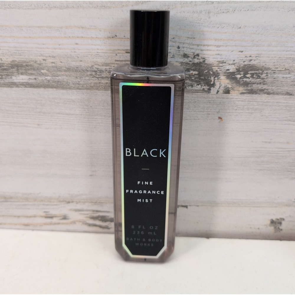 Bath and Body Works Cosmic BLACK Fine Fragrance Mist Spray 8 oz RARE Retired